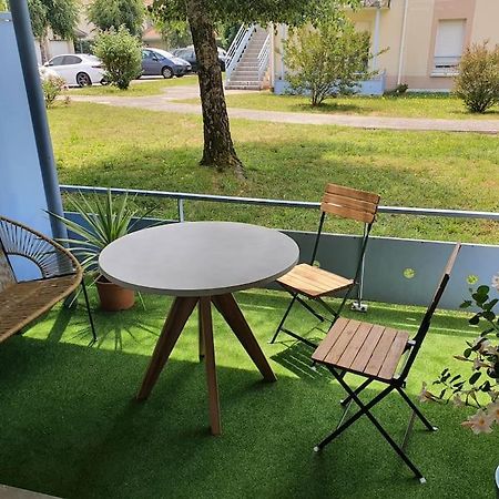 Mignon Appartement En Residence Avec Piscine ビスカロッス エクステリア 写真